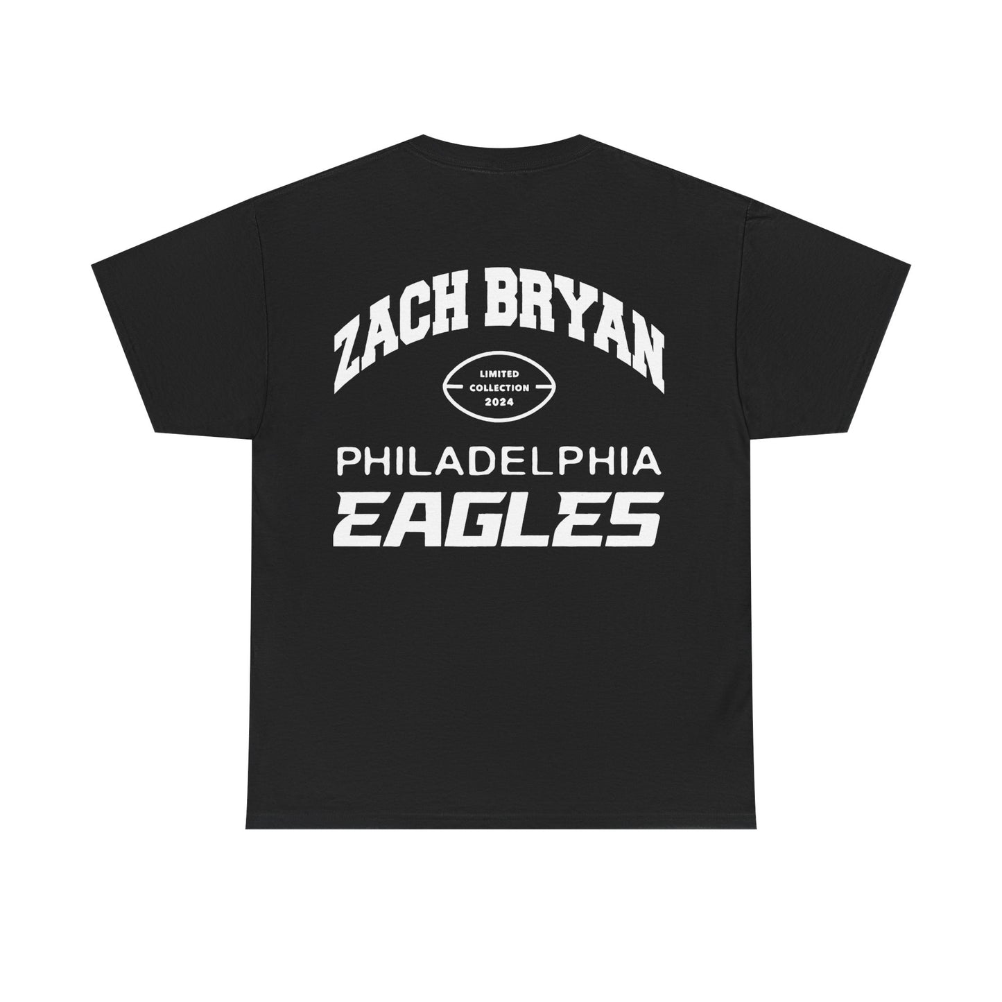 Zach Bryan Tour Merch - Zach Bryan x Eagles Tee Black
