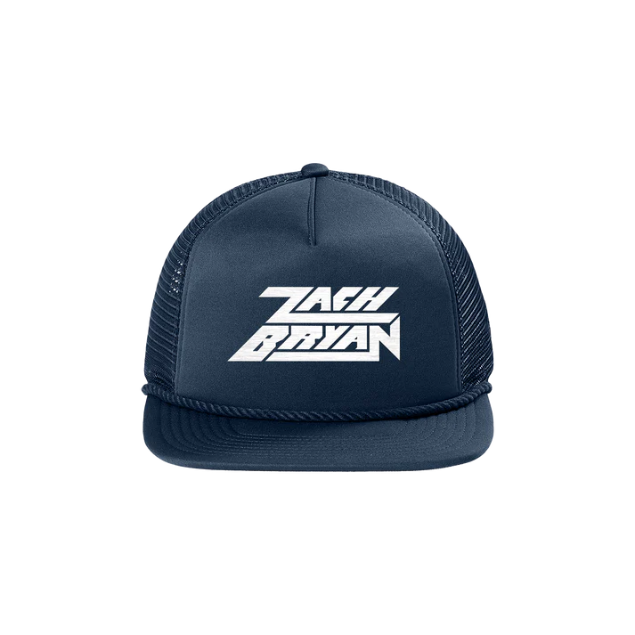 Zach Bryan Tour Merch - Logo Navy Hat
