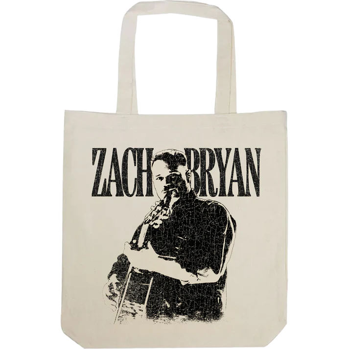 Zach Bryan Tour Merch - Photo Tote