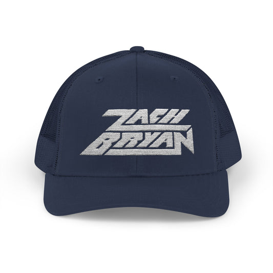 Zach Bryan Merch - Logo Navy Hat