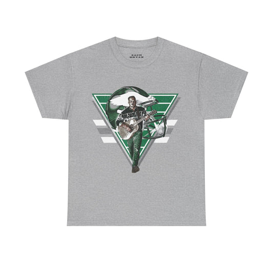 Zach Bryan Merch - Zach Bryan x Eagles Tee Grey