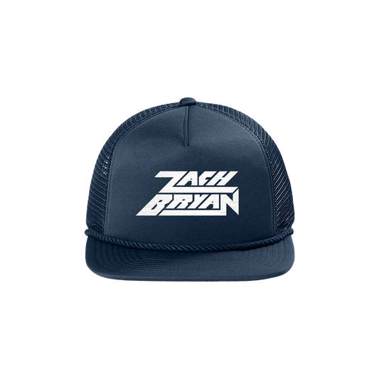 Zach Bryan Tour Merch - Logo Navy Hat