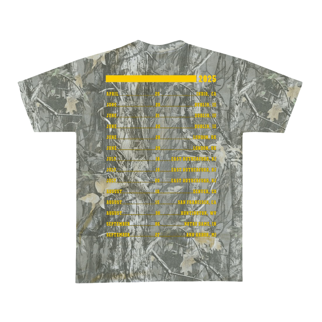 Zach Bryan Merch - Logo Camo Tee