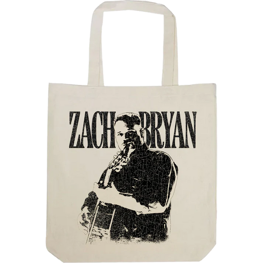 Zach Bryan Tour Merch - Photo Tote