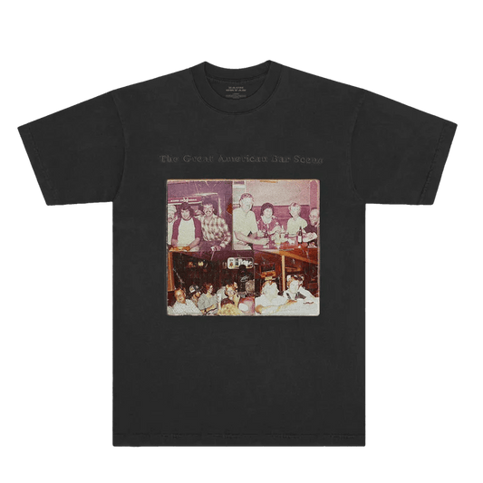 Zach Bryan Tour Merch - Bar Scene Black Album Tee