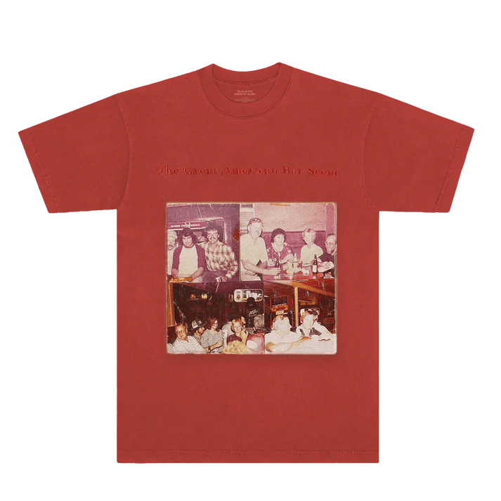 Zach Bryan Tour Merch - Bar Scene Rust Album Tee