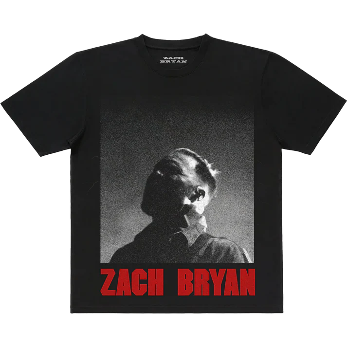 Zach Bryan Tour Merch - Photo Dateback Tee