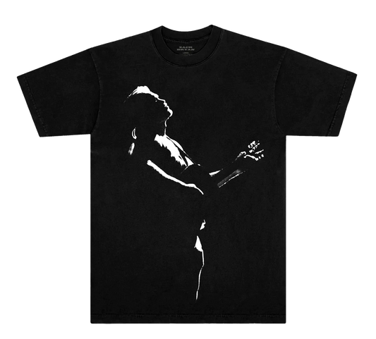 Zach Bryan Tour Merch - ZB Spotlight Washed Black Tee